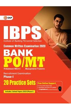 Coperta cărții 'Ibps 2020: Bank PO/MT Phase I - 20 Practice Sets -'
