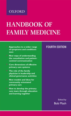 Coperta cărții 'Handbook of Family Medicine - Bob Mash'
