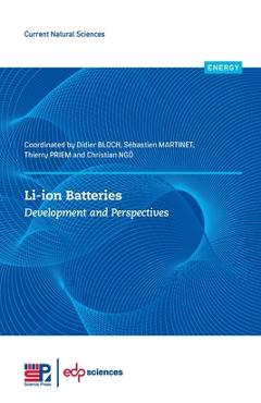 Coperta cărții 'Li-Ion Batteries: Development and Perspectives - Didier Bloch'