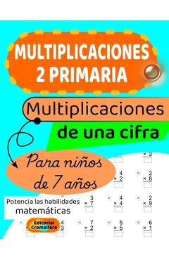 Poza produsului MULTIPLICACIONES 2 PRIMARIA para NIÑOS de 7 AÑOS: MULTIPLICACIONES de UNA CIFRA - 