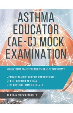 Poza produsului Asthma Educator (AE-C) Mock Examination: Volume 1 - 