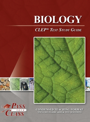 Coperta cărții 'Biology CLEP Test Study Guide -'