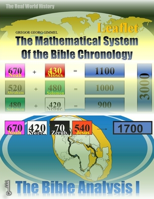 The Mathematical System of the Bible Chronology: The exact year of every major Bible History Event - Gregor Georg Gimmel