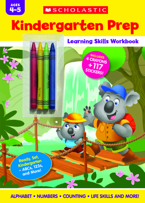 Kindergarten Prep Learning Skills Workbook - 