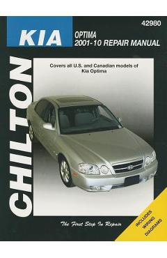 Poza produsului Chilton's Kia Optima 2001-10 Repair Manual - Mike Stubblefield