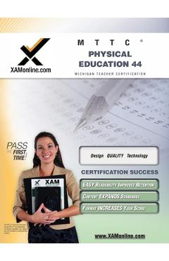 Coperta cărții 'Mttc Physical Education 44 Teacher Certification Test Prep Study Guide - Sharon A. Wynne'