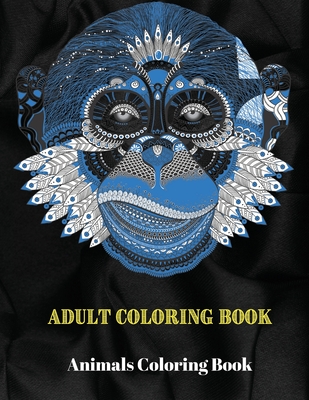 Animals Coloring Book: Animals Mandala Coloring Book - 