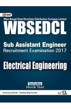 Coperta cărții 'WBSEDCLWest Bengal State Electricity Distribution Company Limited Electrical Engineering (Sub Assistant Engineer) -'
