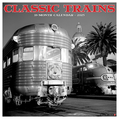 Classic Trains 2026 12 X 12 Wall Calendar - 