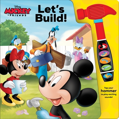 Disney Mickey & Friends: Let's Build! Sound Book [With Battery] - 