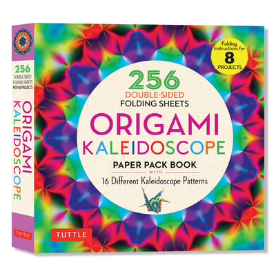 Origami Kaleidoscope Paper Pack Book: 256 Double-Sided Folding Sheets (Includes Instructions for 8 Models) -