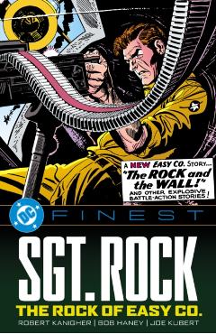 Coperta cărții 'DC Finest: Sgt. Rock: The Rock of Easy Co. - Robert Kanigher'