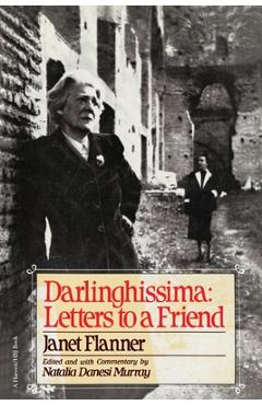 Coperta cărții 'Darlinghissima: Letters to a Friend -'