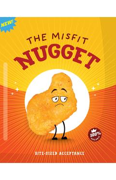 Coperta cărții 'The Misfit Nugget: Bite-Sized Acceptance - Gillia Olson'
