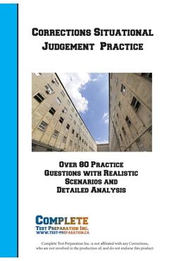 Coperta cărții 'Corrections Situation Judgement Practice Workbook -'