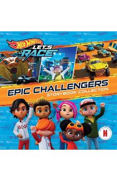 Poza produsului Hot Wheels Let's Race: Epic Challengers Storybook Collection - 