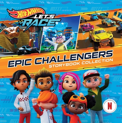 Hot Wheels Let's Race: Epic Challengers Storybook Collection - 