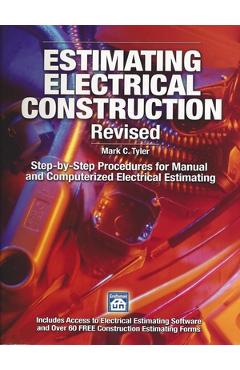 Coperta cărții 'Estimating Electrical Construction Revised - Mark Tyler'
