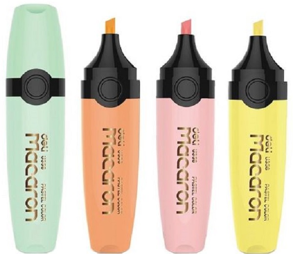 Set 4 evidentiatoare. Pastel macarons
