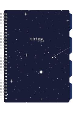 Imaginea produsului 'Caiet matematica cu spirala si separatoare: Sky'