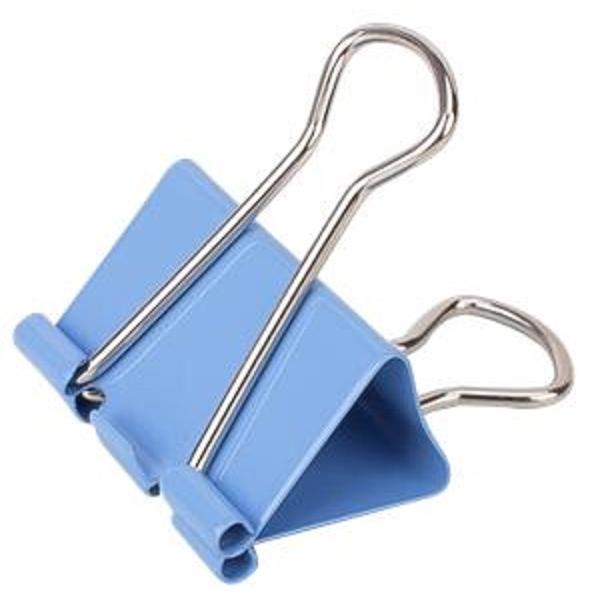 Clipsuri metalice 19 mm color: 40 de bucati