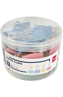 Imaginea produsului 'Clipsuri metalice 32 mm color: 24 de bucăți'