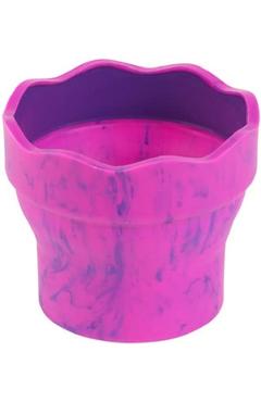 Imaginea produsului 'Pahar apă pentru pictură. Roz marmorat'