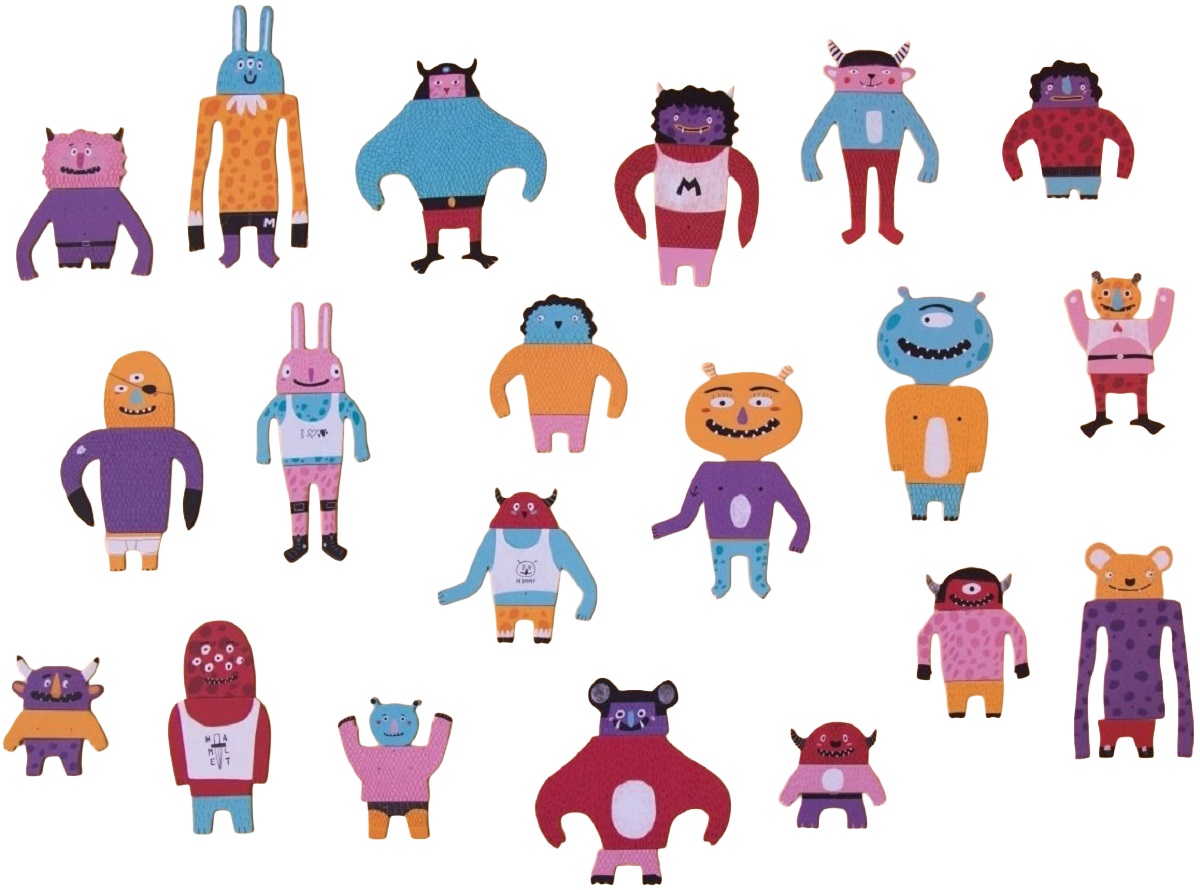 Joc de observatie. My Monsters