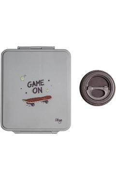 Poza produsului Caserola mare cu 4 compartimente si borcan termoizolant: Cool Kids