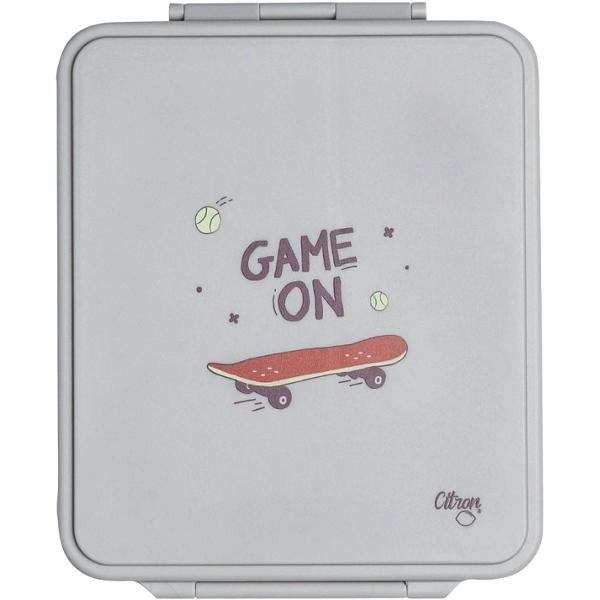 Caserola mare cu 4 compartimente si borcan termoizolant: Cool Kids