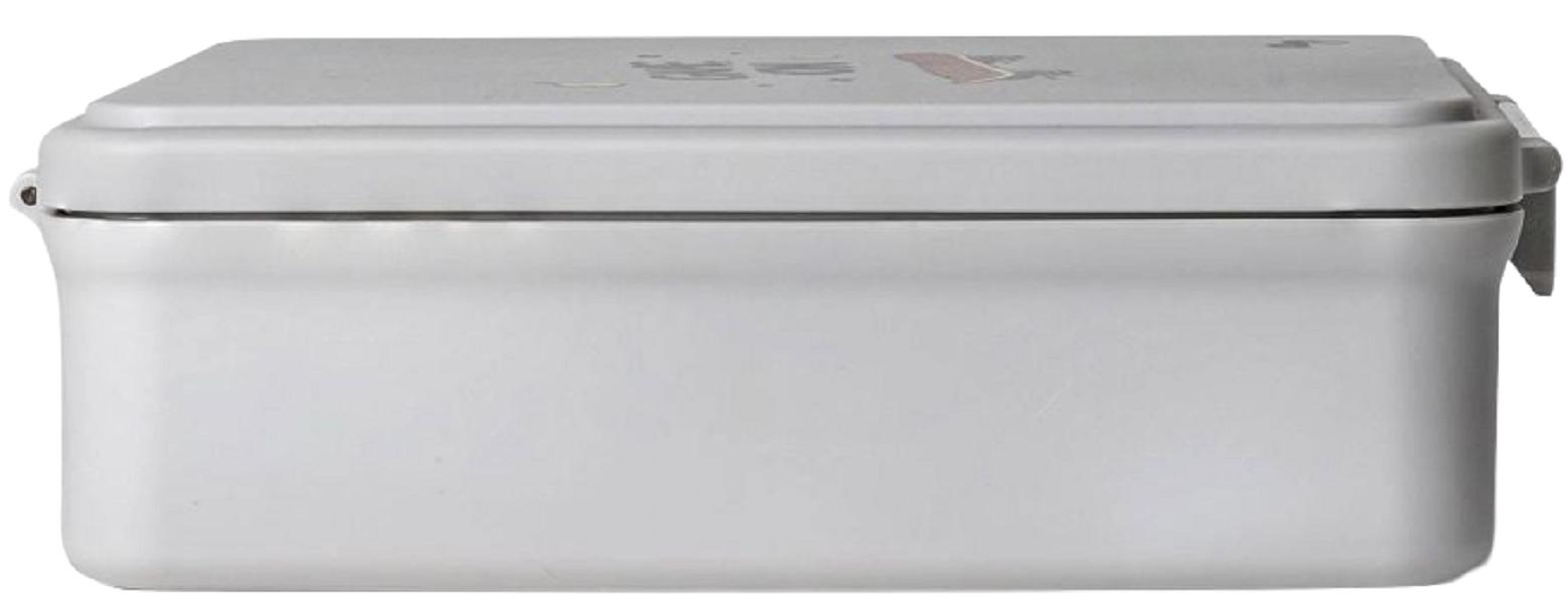 Caserola mare cu 4 compartimente si borcan termoizolant: Cool Kids