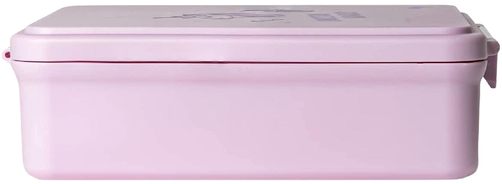 Caserola mare cu 4 compartimente si borcan termoizolant: Stormy Unicorn