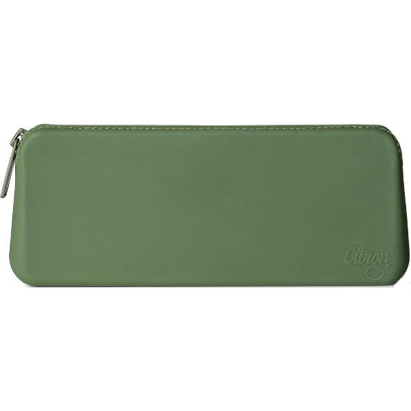 Set tacamuri otel inoxidabil. Green Pouch