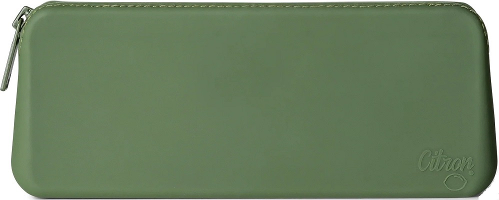 Set tacamuri otel inoxidabil. Green Pouch