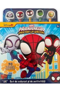 Paienjenelul si prietenii lui uimitori. Set de colorat si de activitati