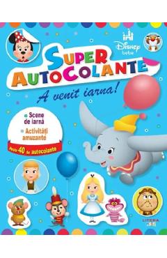 Coperta cărții 'Superautocolante. A venit iarna'