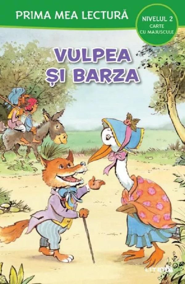 Vulpea si barza. Prima mea lectura