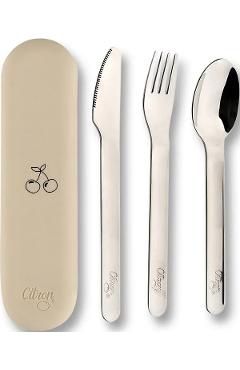 Imaginea produsului 'Set tacâmuri oțel inoxidabil. Cream'