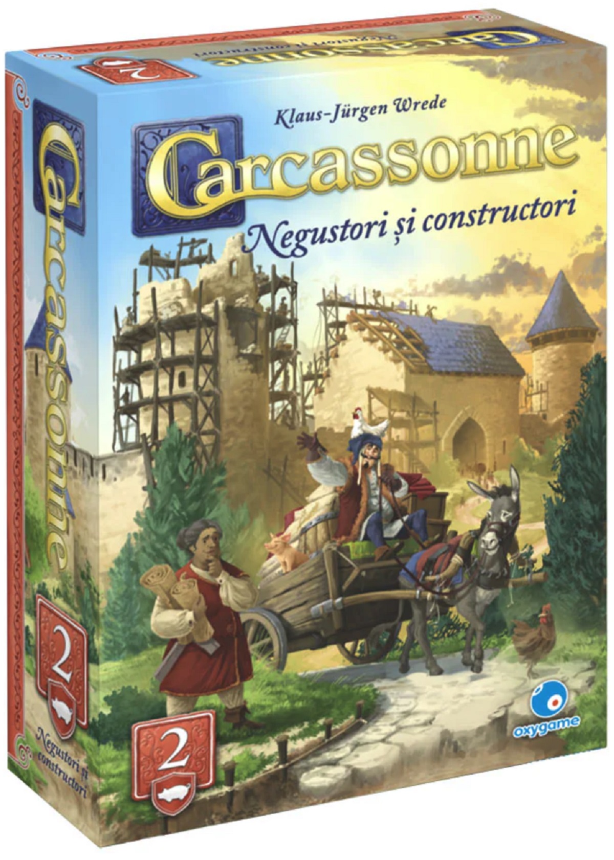 Carcassonne: Negustori si constructori. Extensia 2