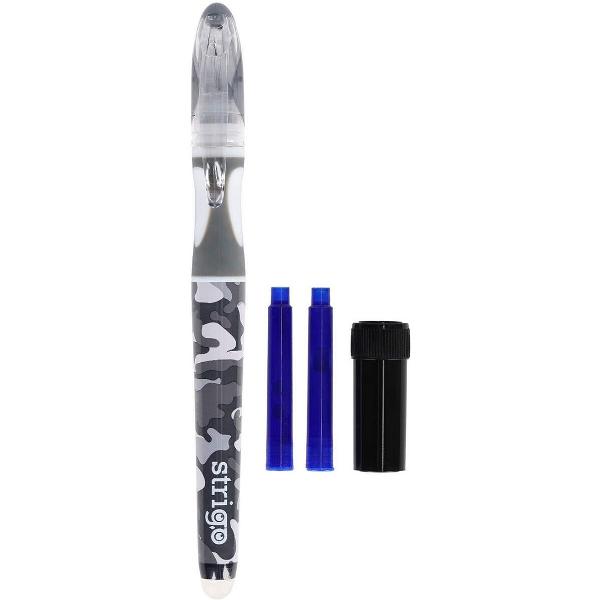 Set stilou cerneala cu stergere + 2 rezerve + dispozitiv curatare. Desert