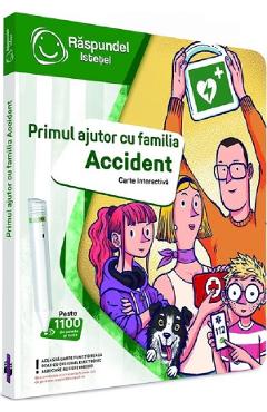 Poza produsului Carte interactiva. Raspundel Istetel: Primul ajutor cu familia Accident