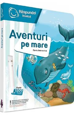 Coperta cărții 'Carte interactivă. Răspundel Istețel: Aventuri pe mare'