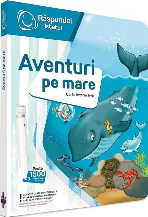 Carte interactiva. Raspundel Istetel: Aventuri pe mare