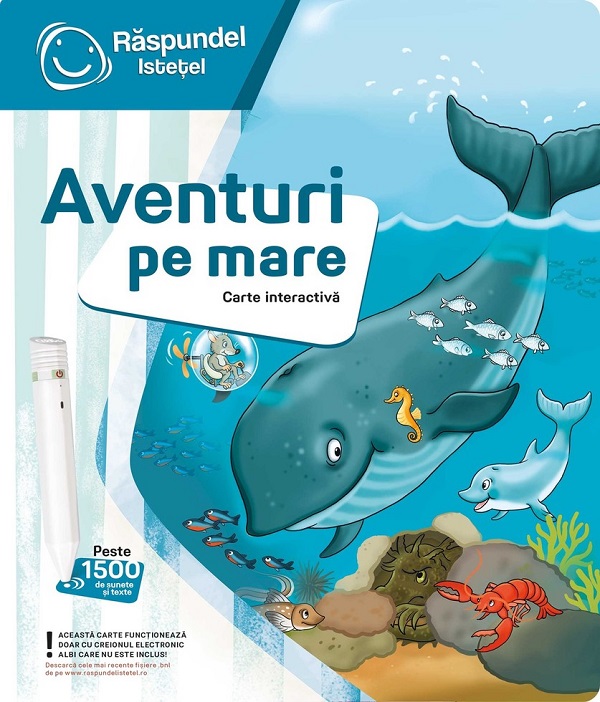 Carte interactiva. Raspundel Istetel: Aventuri pe mare