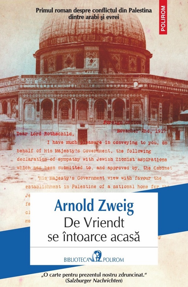 De Vriendt se intoarce acasa - Arnold Zweig