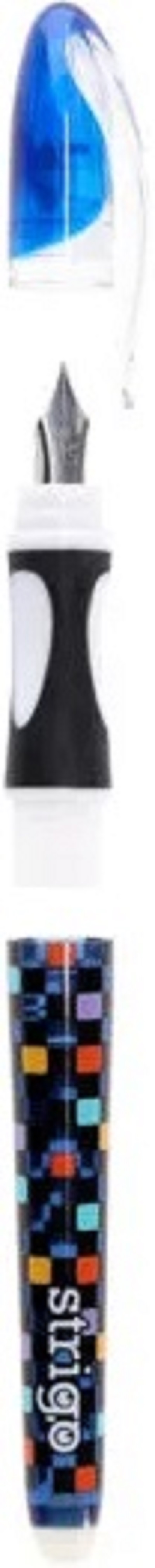 Set stilou cerneala cu stergere + 2 rezerve + dispozitiv curatare. Pixel