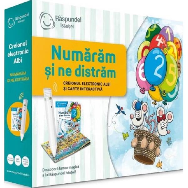 Pachet Raspundel Istetel: Creion si carte. Numaram si ne distram