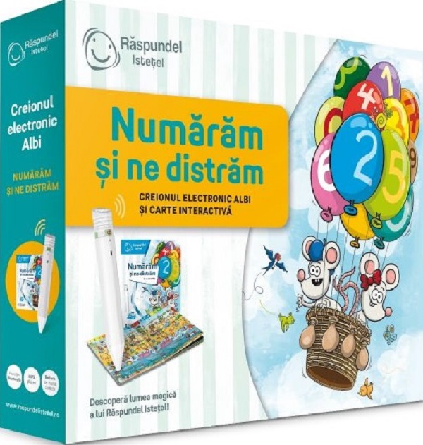 Pachet Raspundel Istetel: Creion si carte. Numaram si ne distram