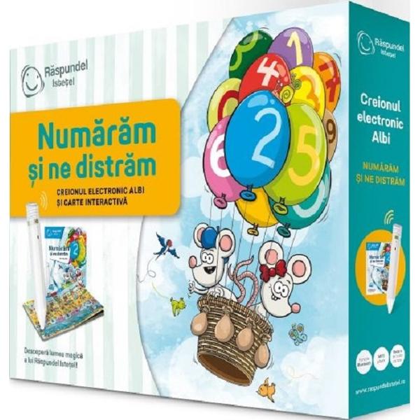 Pachet Raspundel Istetel: Creion si carte. Numaram si ne distram
