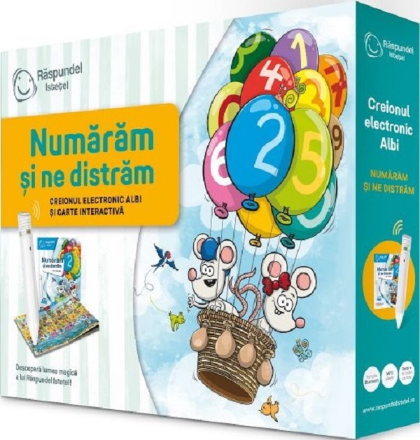 Pachet Raspundel Istetel: Creion si carte. Numaram si ne distram